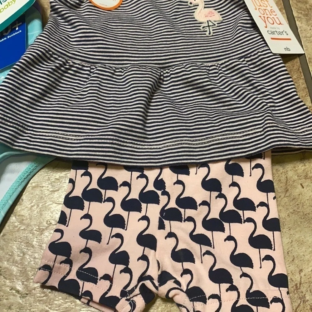 Little Mermaid Newborn & 3-6 month Swimming / Summer Bundle Infant Resort